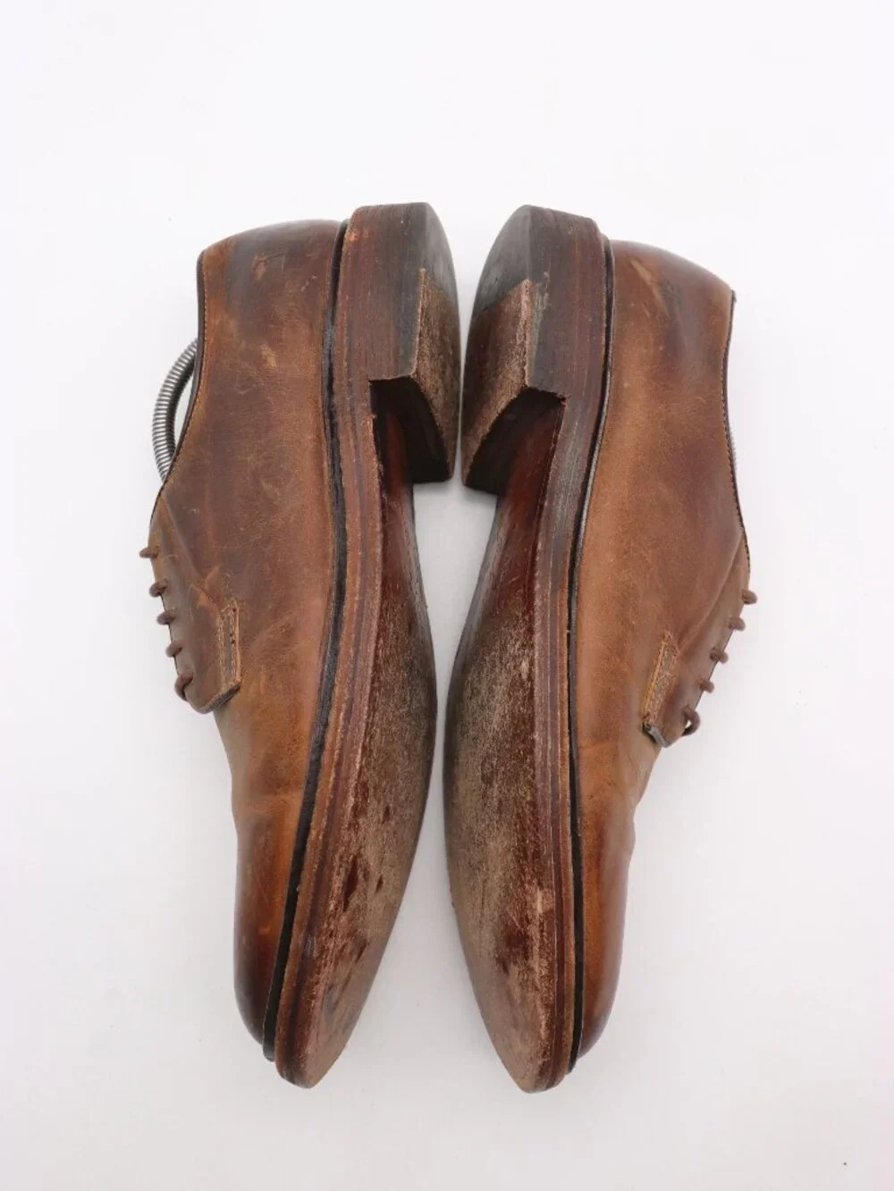Frye John Addison Men's Size 11 D Brown Leather Oxford Derby Dress Casual